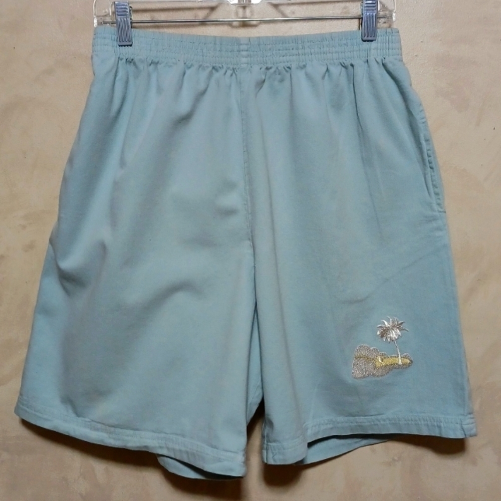 WOMENS SHORTS SIZE M IN A BEAUTIFUL PALE BLUE